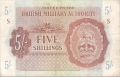 British Military 5 Shillings, 
